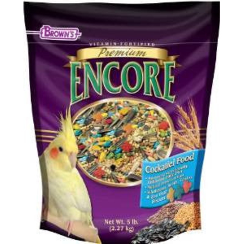 F.M. Brown’s Encore Premium Tiel Food 5lb C=6 5lb {L-1}423624