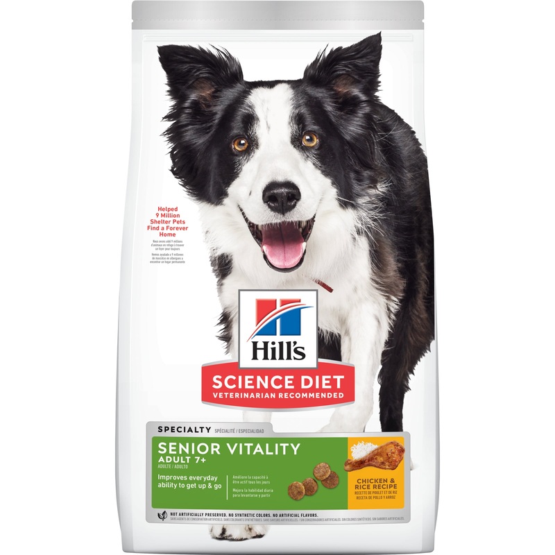 Hill’s Science Diet Adult 7+ Senior Vitality Senior Dry Dog Food