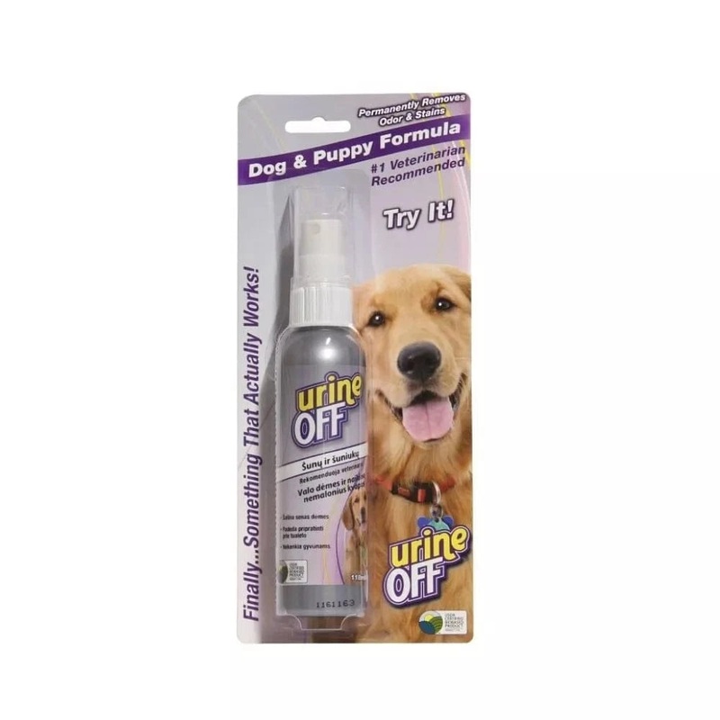 Urine Off Dog & Puppy Formula valymo priemon un lapimui alint, 118 ml