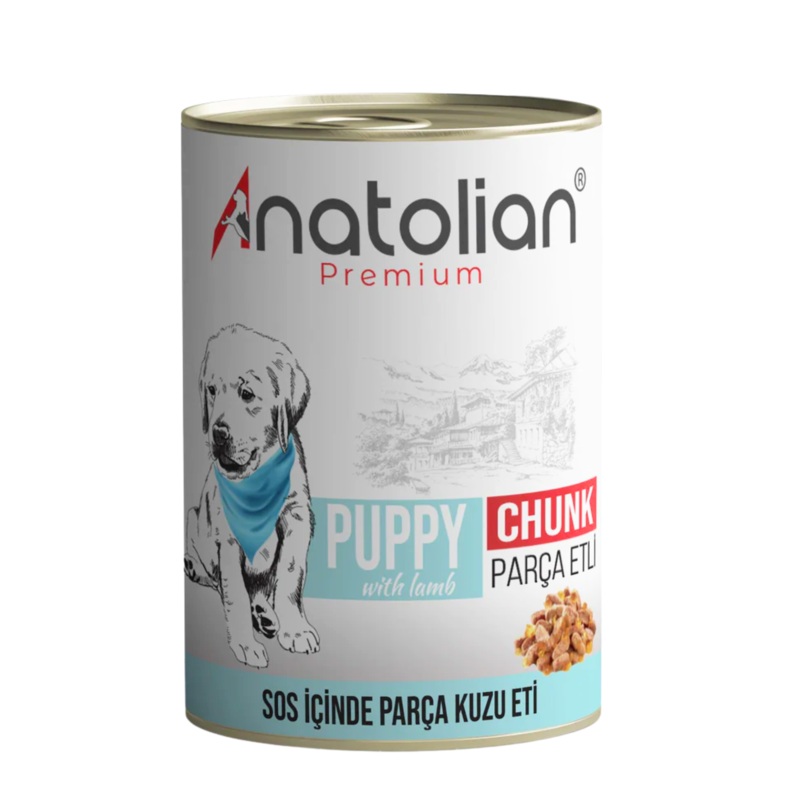 Anatolian – Lamb – Premium Dog Food For Puppies chunk 400grm-