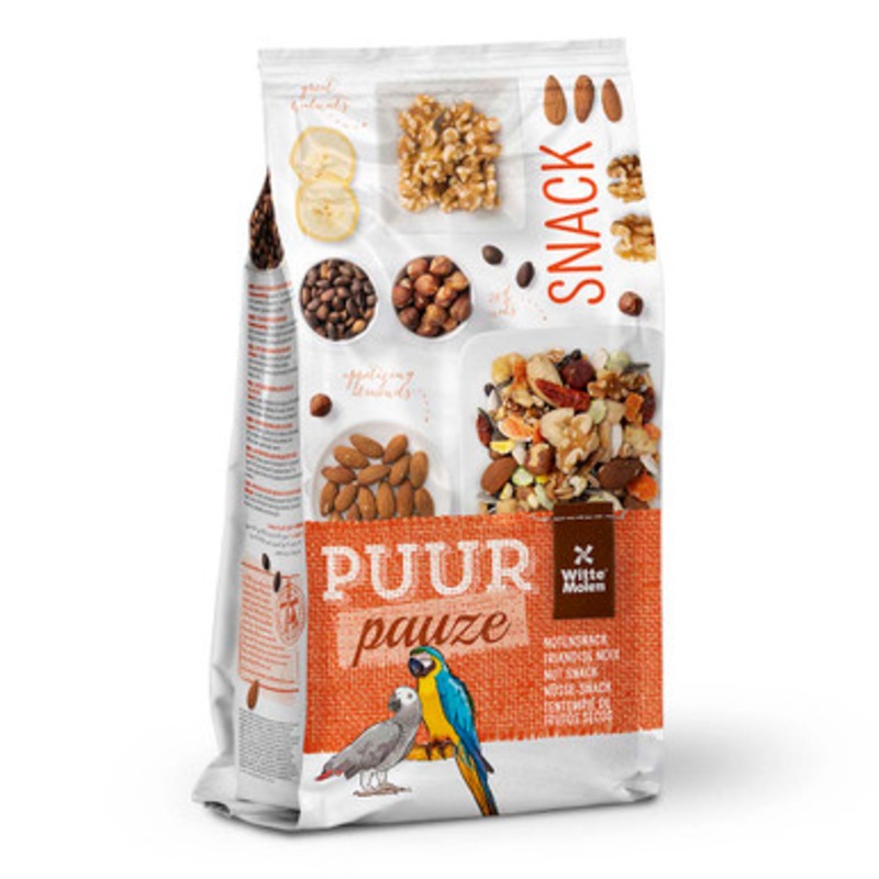 PUUR Nutty Muesli Snack Parrot Treat 750g