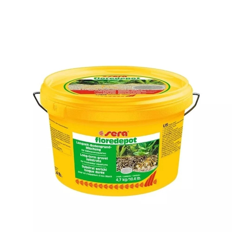 Sera pogruntis akvariumams Floredepot, 3,6 l, 4,7 kg (kibiras)