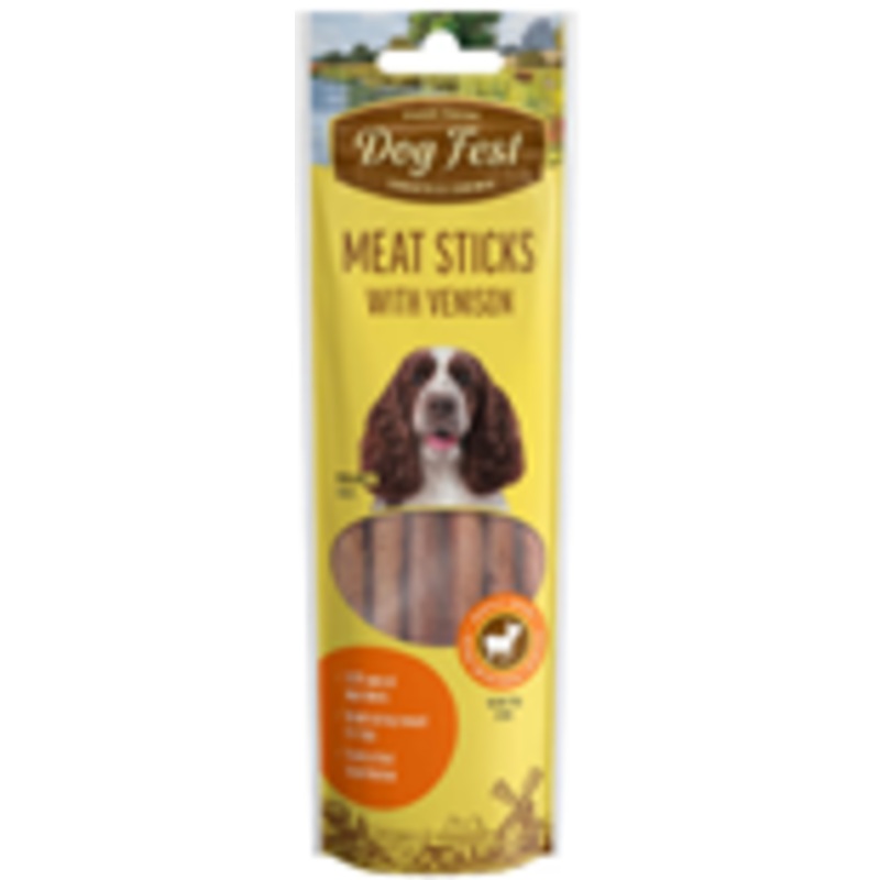 VENISON MEAT STICKS FOR ADULT DOGS