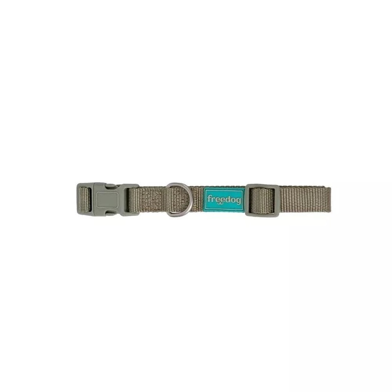 Antkaklis Basic Nylon, chaki, 10 mm