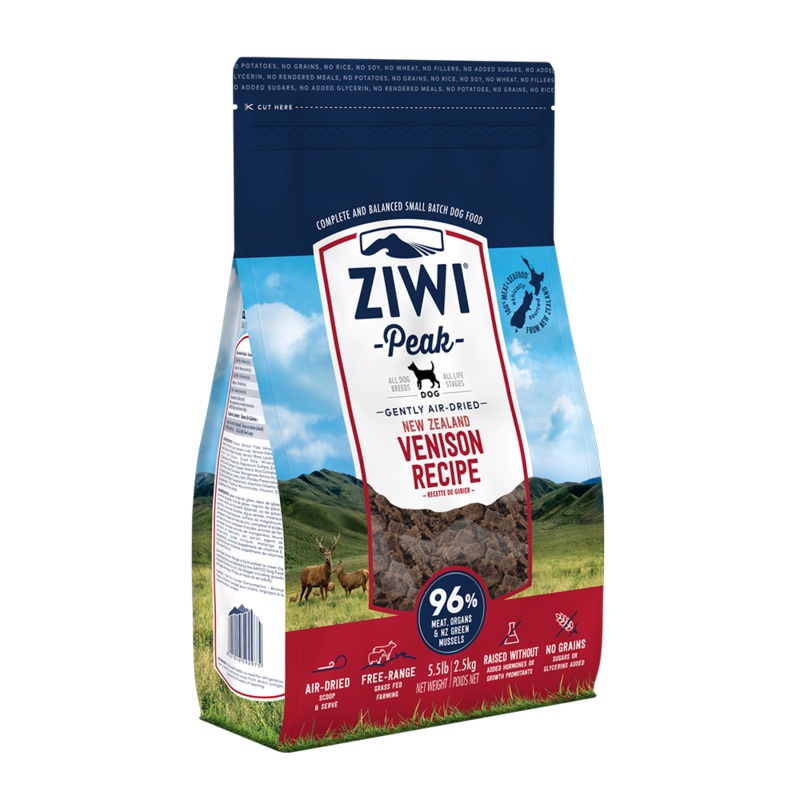 Ziwi Peak Dog Air-Dried Venison 2.5kg