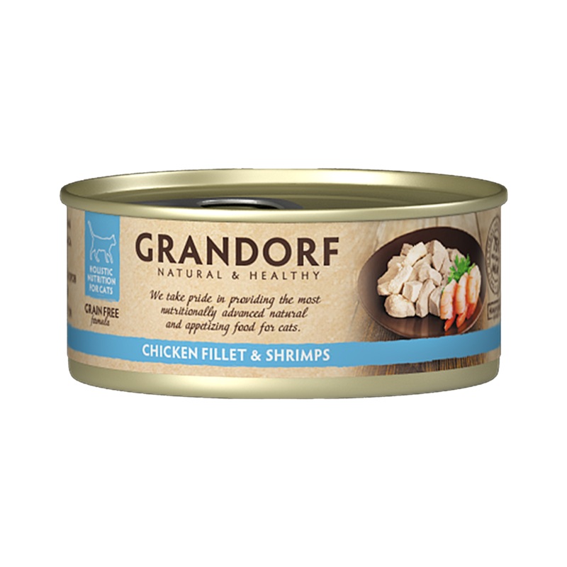 Grandorf Chicken Breast & Shrimps – 70g Pack of 6 –
