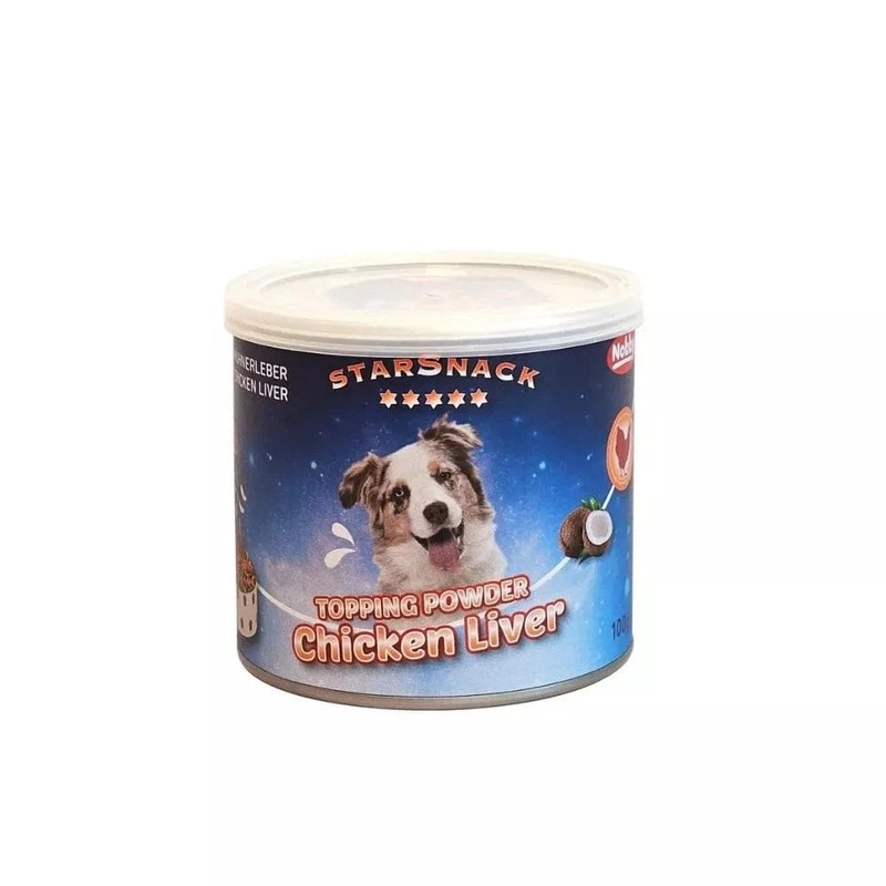 Skanstas unims Topping Powder su vit kepenlmis, 110 g
