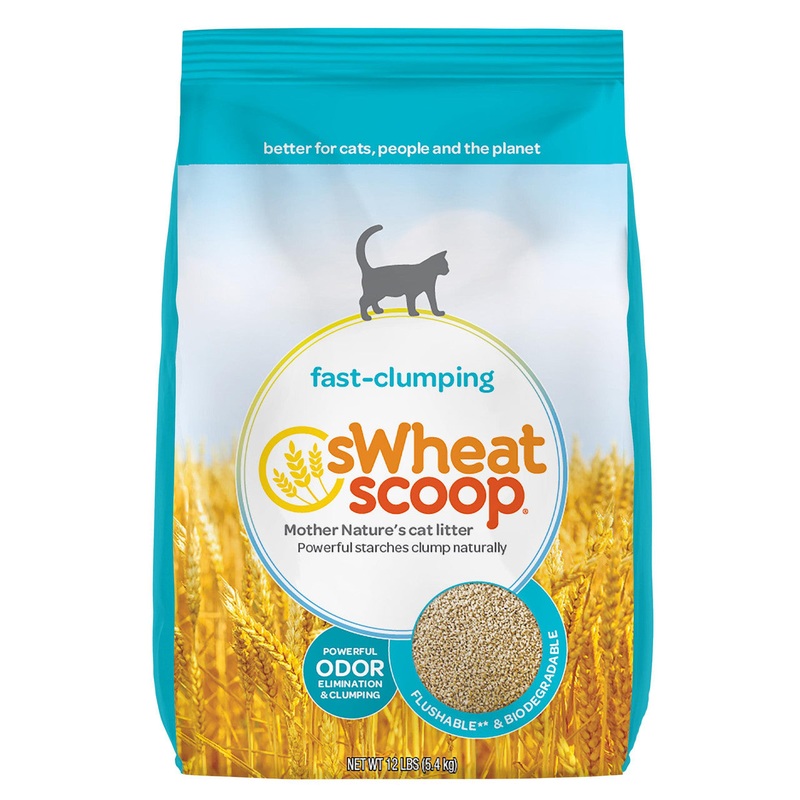 Swheat Scoop Fast Clumping Cat Litter 12 lb