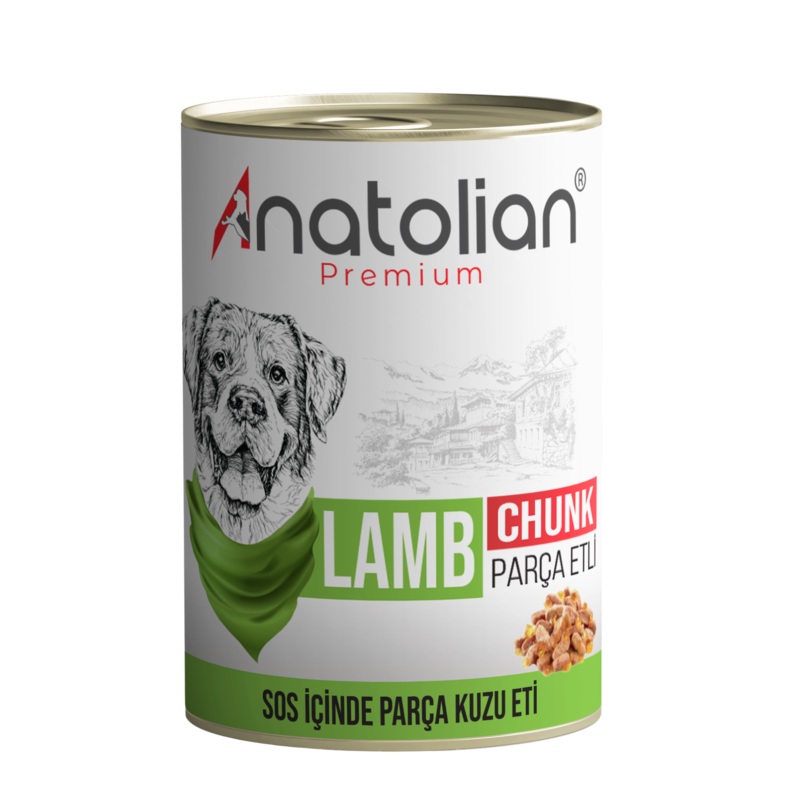Anatolian – Lamb – Premium Dog Wet Food For Adult Dogs chunk 400 grm-