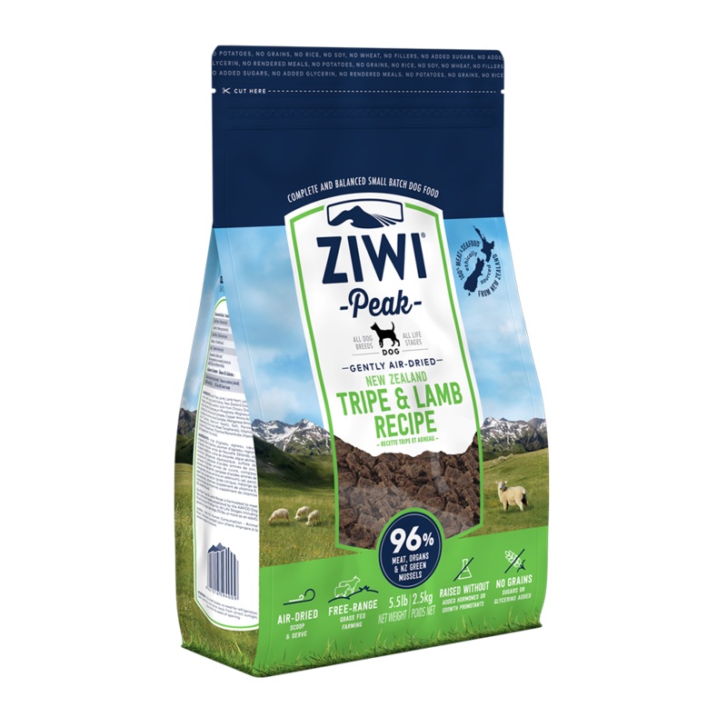 Ziwi Peak Dog Air-Dried Tripe & Lamb 2.5kg