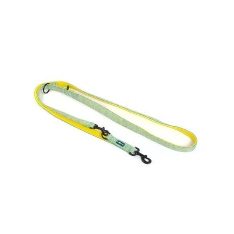 Farm Company Nylon Deluxe padded training leash Lime Green – 25mm –
