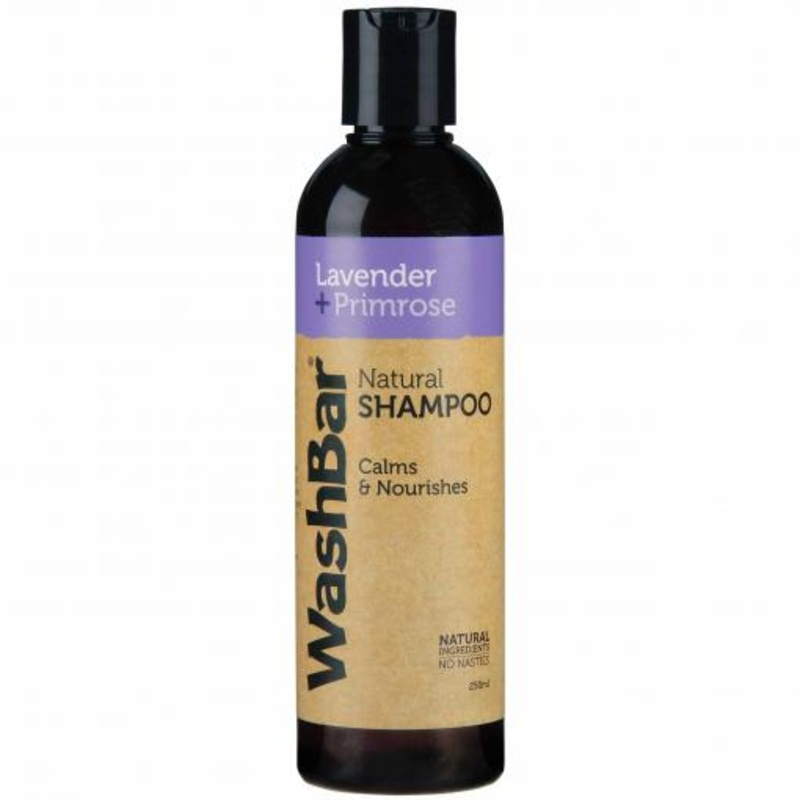 WashBar Lavender and Primrose Shampoo 250ml