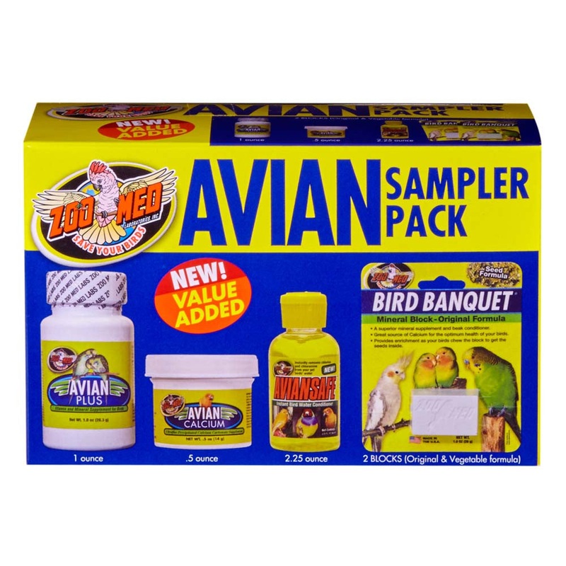 Zoo Med Avian Sampler Pack