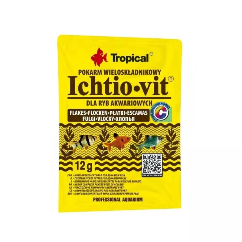 Tropical Ichtio-vit universalus paaras visadms akvariumo uvims 12 g