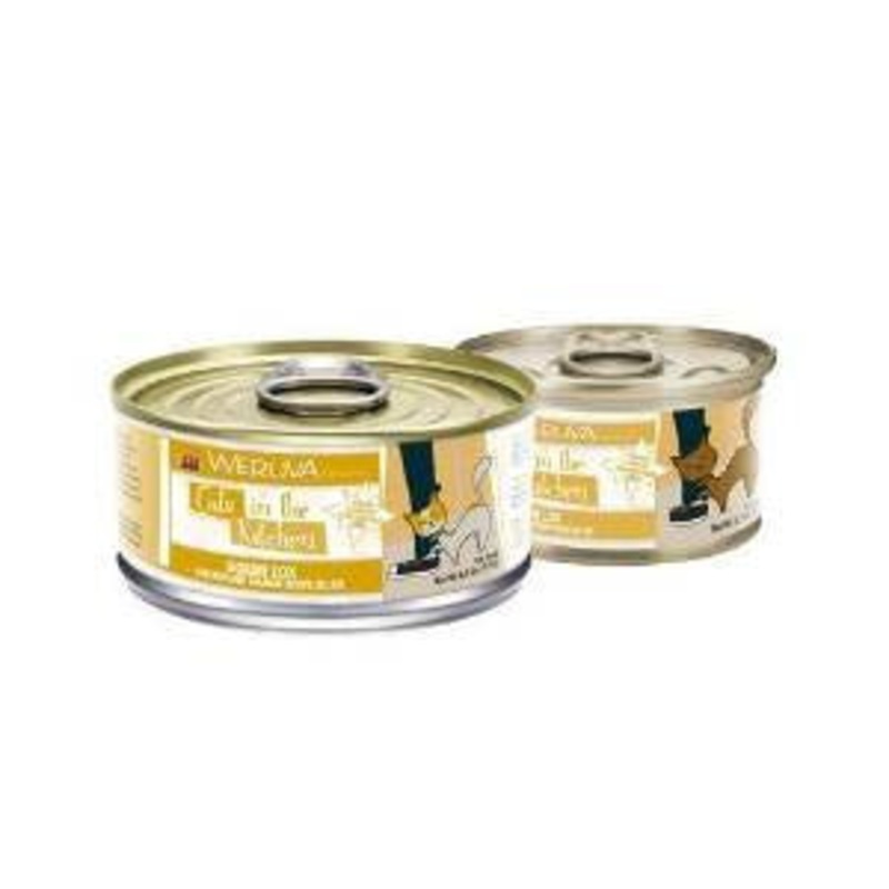 Weruva Chicken & Salmon Recipe Au Jus Cans Goldie Lox Cat 24/3.2oz. {L-x} 784082