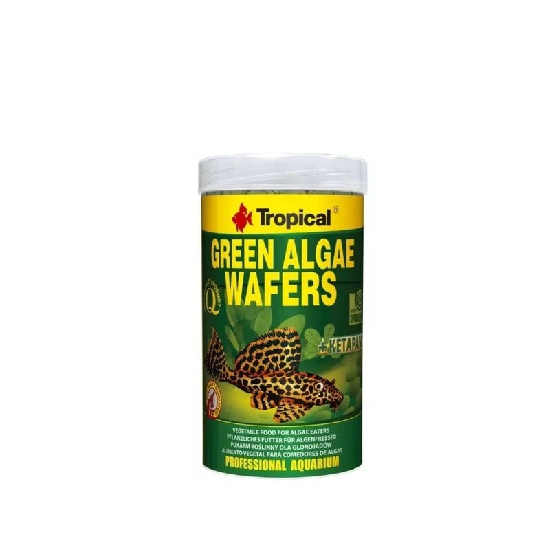 Tropical Green Algae Wafers paaras dugninms uvims 100 ml