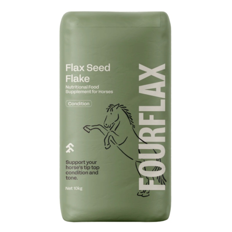 ProVida (Fourflax) Equine Flax Seed Flake – Natural Supplement for Horses