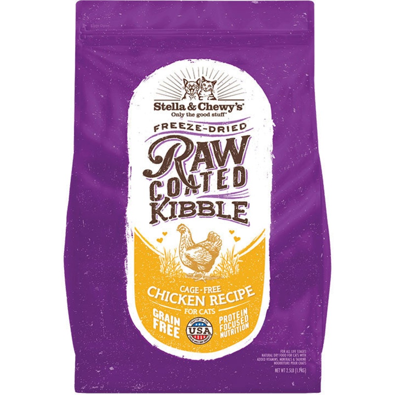 Stella & Chewy’s Cat Raw Coated Chicken 5lb {L-x}