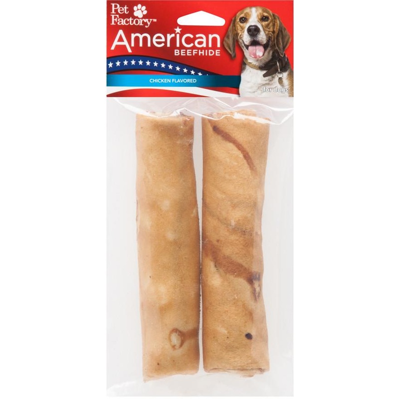 American Beefhide Chicken rolls 6 – medium 2 pack {L-1}