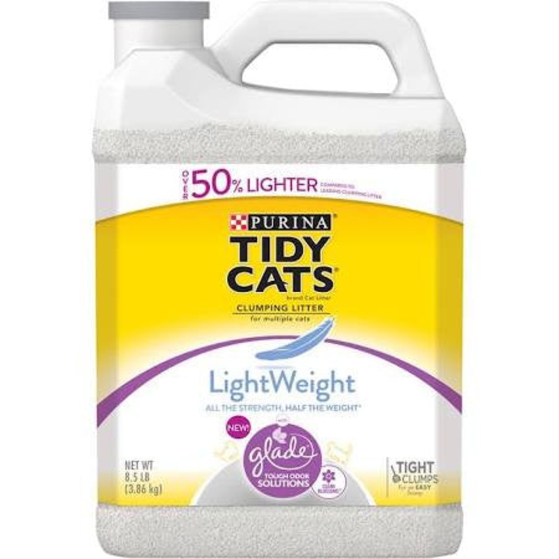 TidyCats Light Weight Tough 2/8.5lb {L-1} 702083