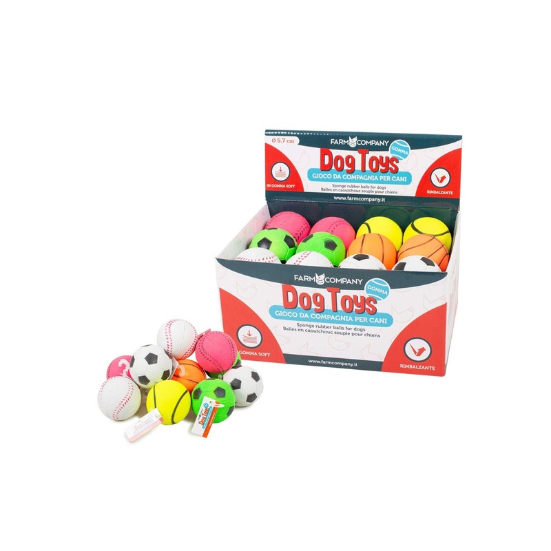 Dog toys Assorted COLOURED –