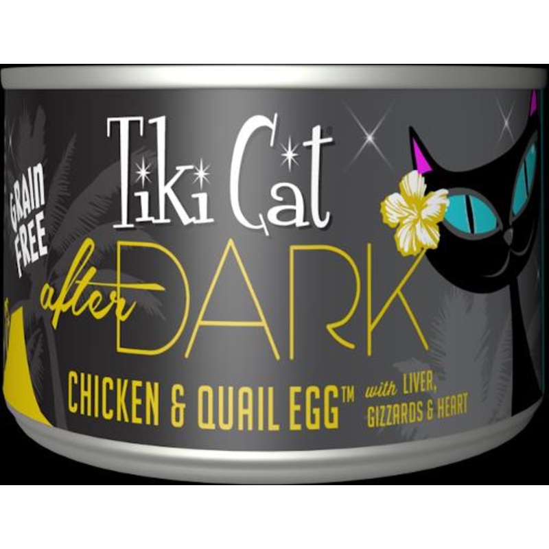 Tiki Cat After Dark Chicken & Quail 8 / 5.5 oz {L-1x} C= 759134