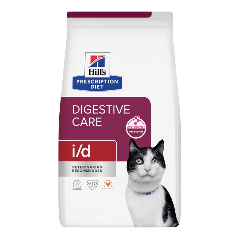 Hill’s Prescription Diet i/d Digestive Care Dry Cat Food 1.8kg