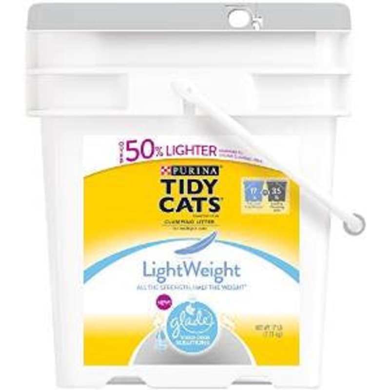 TidyCat Glade Lightweight Litter Clear Spring 17lb {l-1} 702055