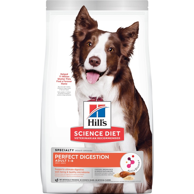 Hill’s Science Diet Perfect Digestion Adult Dry Dog Food 1.59kg