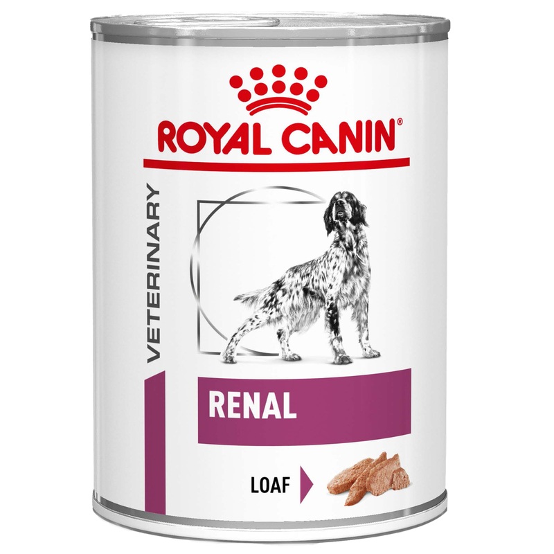 Royal Canin Veterinary Diet Canine Renal Canned Wet Dog Food (410 grams x 12 Cans)