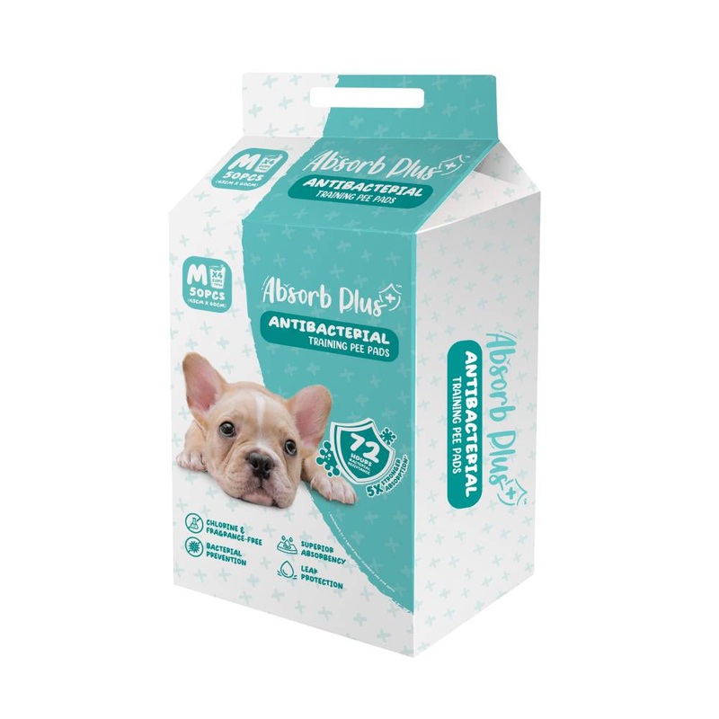 Absorb Plus Pet Sheets Antibacterial 45cm x 60cm – 50sheets