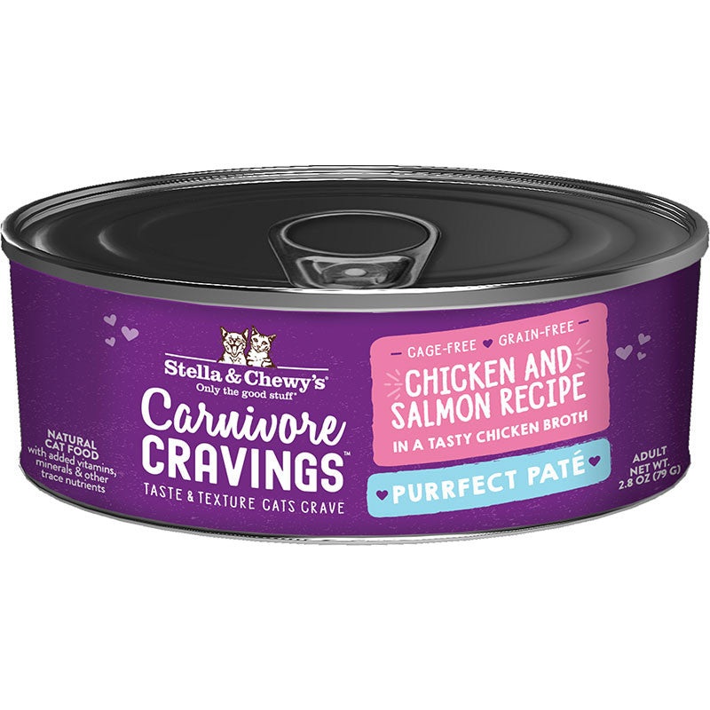 Stella & Chewy’s Cat Carnivore Cravings Pate Chicken & Salmon 2.8oz