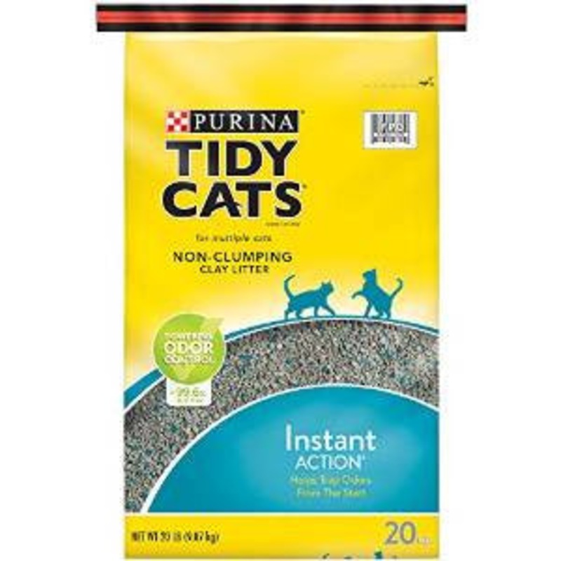 Tidy Cats Instant Action Conventional Non-Clumping Litter 20lb {l-1} 702031