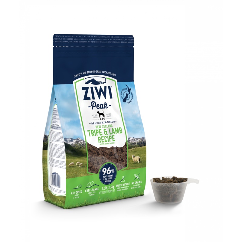 Ziwi Peak Tripe and Lamb Air Dried Dog Food