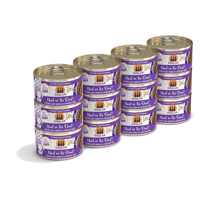 Weruva Classic Cat Pat, Meal or No Deal! with Chicken & Beef