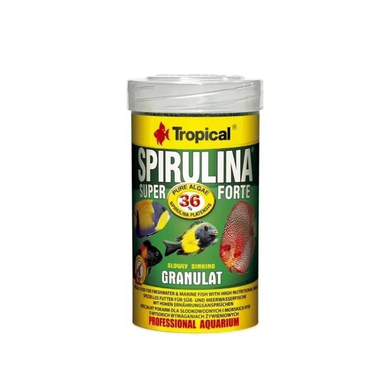 Super Spirulina Forte Granulat maistas uvims 100 ml