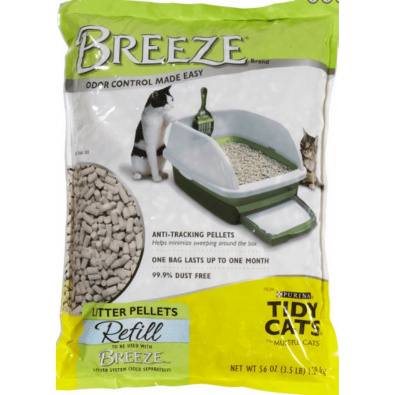Tidy Cats Breeze Litter Pellet 4-7lb [28lbs] {L-1} 702006