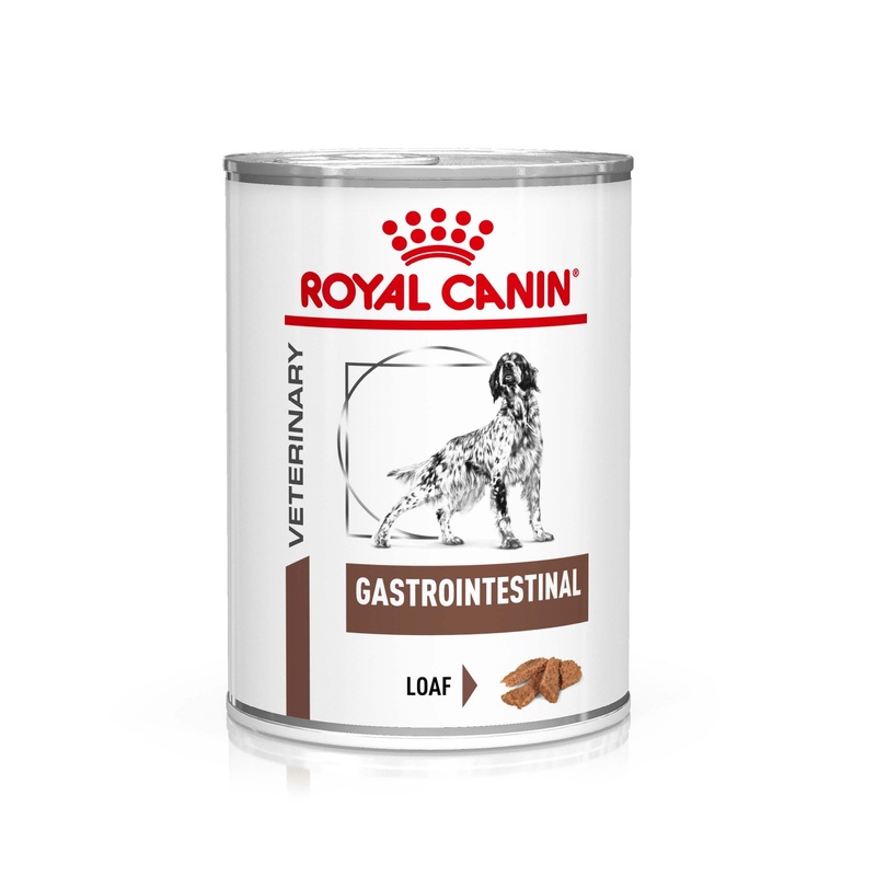 Royal Canin Veterinary Diet Canine Gastrointestinal Canned Wet Dog Food (400 grams x 12 Cans)