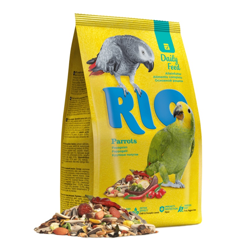 RIO Feed for parrots. Daily feed 3kg –