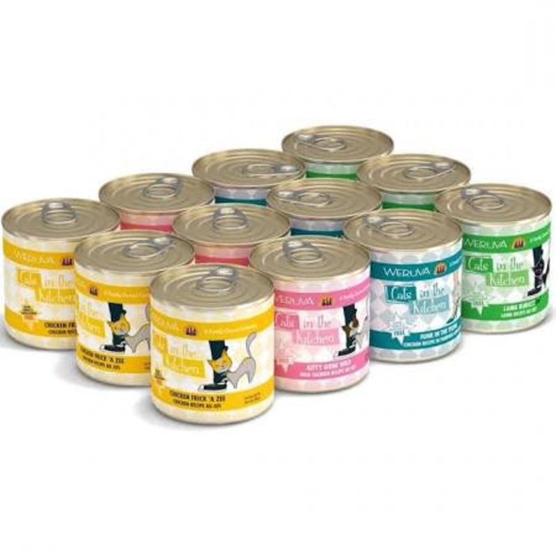 Weruva Cats In The Kitchen Grain Free Kitchen Cuties Variety Pack Canned Cat Food-6-oz, Case Of 24-{L+x}