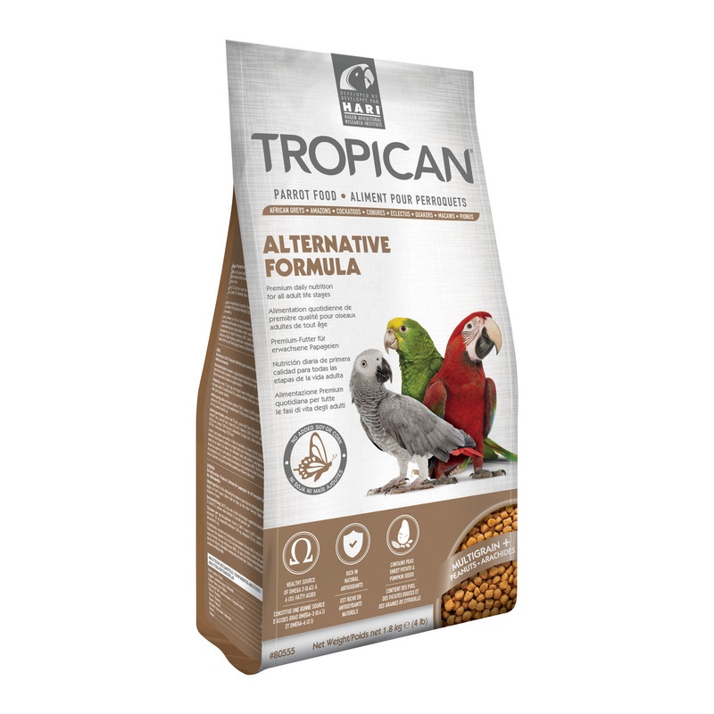 Tropican Alternative Granules for Parrots, 4 lbs {R}