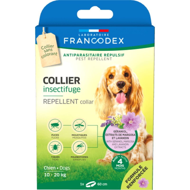 Francodex Repellent Collar Dogs 10/20kg –