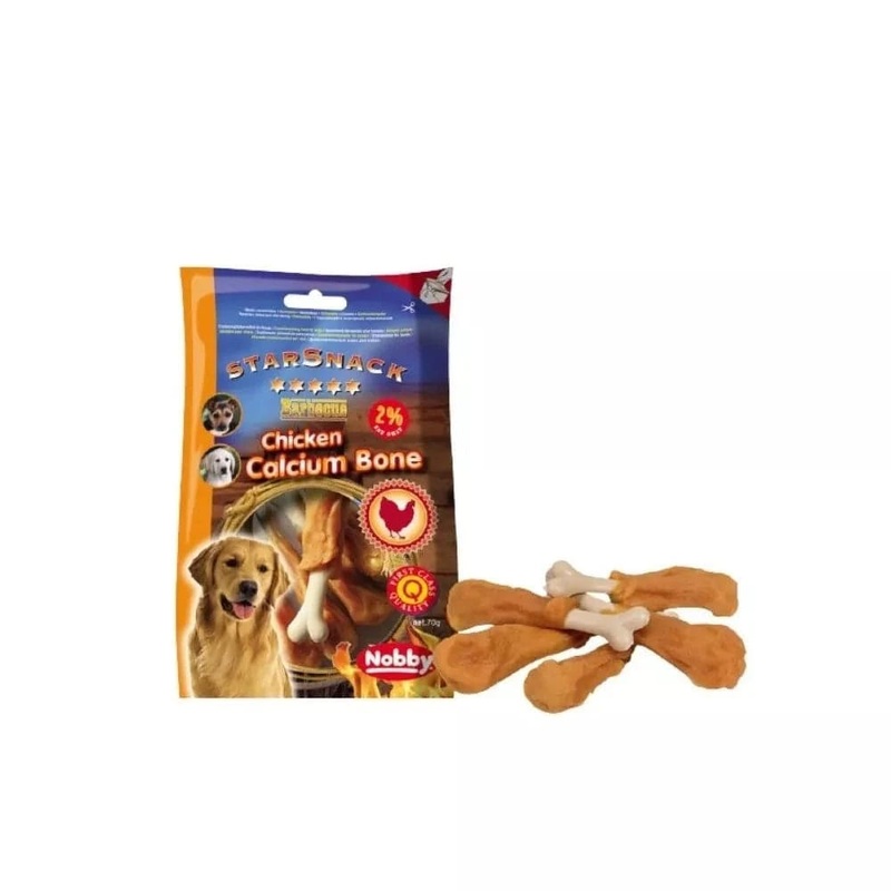 Skanstas unims StarSnack Calcium Bone kauliukai su vitiena ir kalciu, 70 g
