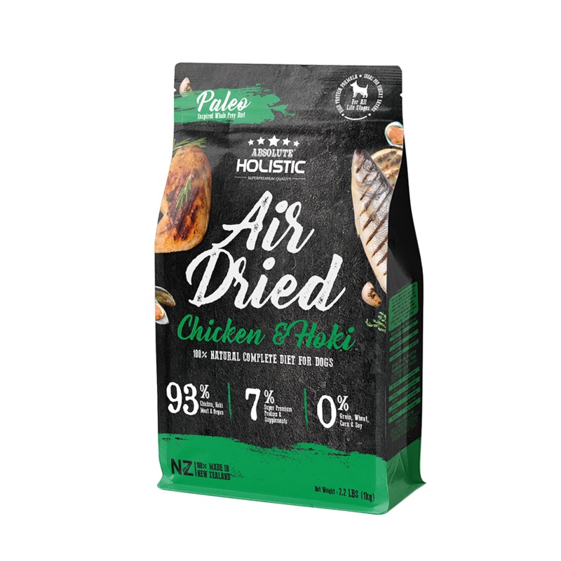 Absolute Holistic Dog Air-Dried Chicken & Hoki 1kg