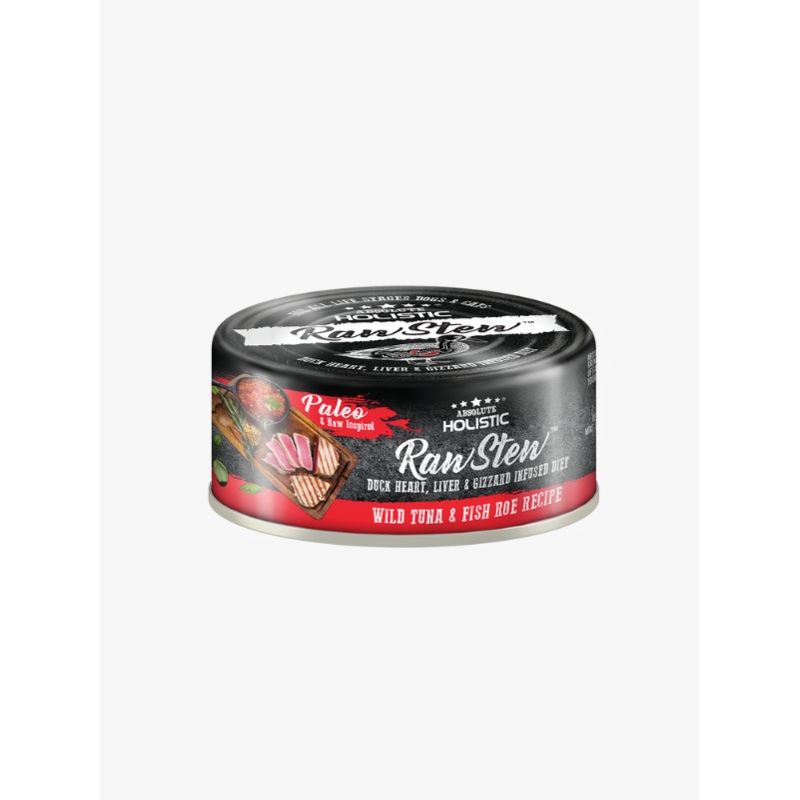 Absolute Holistic Rawstew Tuna & Fish Roe Dog and Cat Food 80g