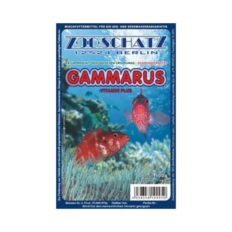 aldytos oniplaukos (gammarus), 100 g