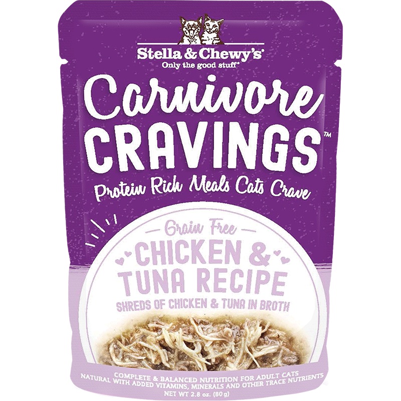 Stella & Chewys C Carnvr Crv Ckn Tuna 2.8oz
