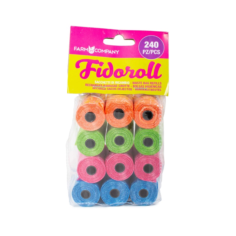 Farm Company Fidoroll multipack refills mix colors – 12×20 bags –