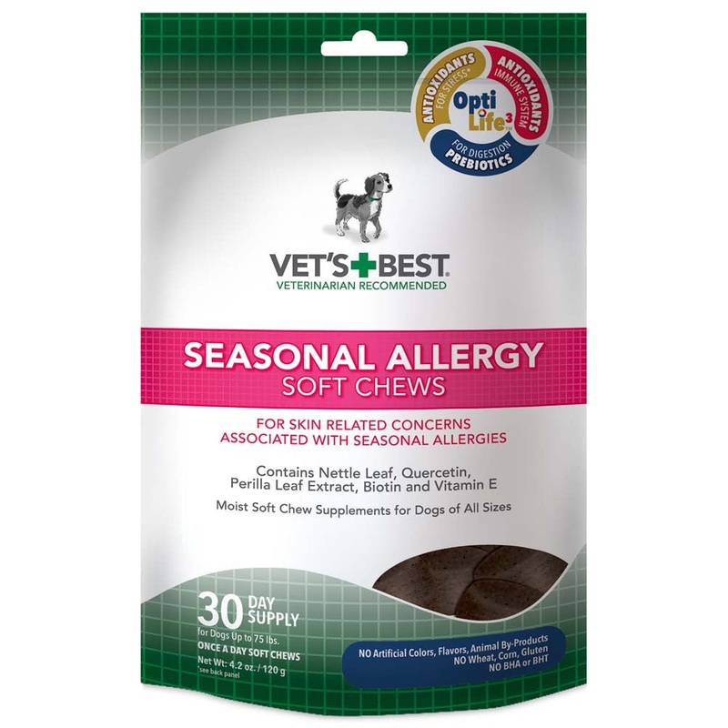 Vet’s Best Seasonal Allergy Soft Chews 30 Chews 4.2 oz