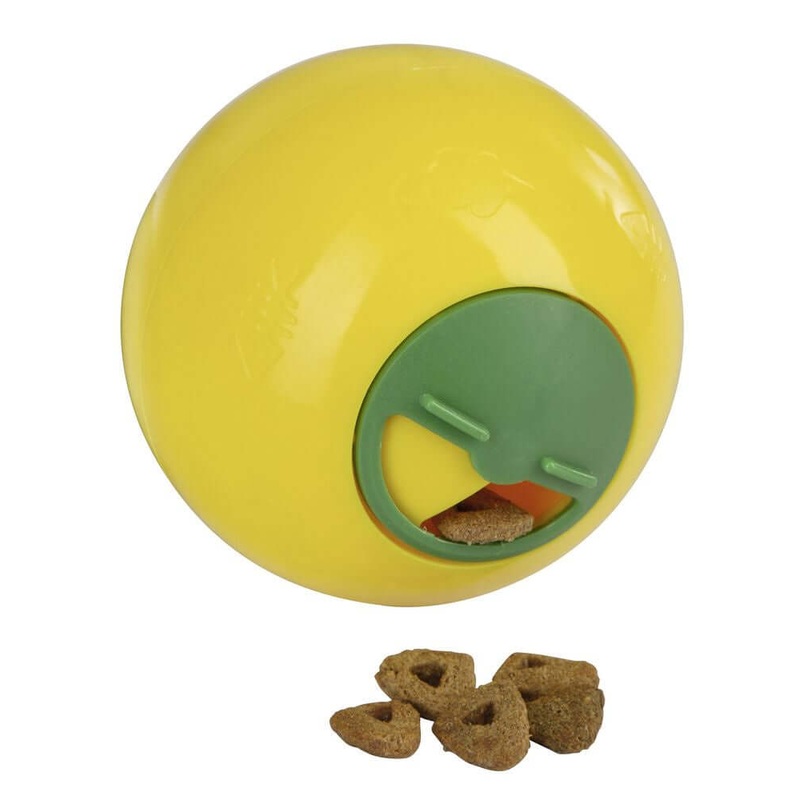 Kerbl Snack Ball for Cats 7.5cm Yellow
